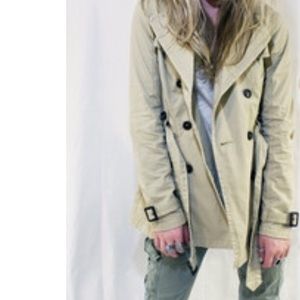 American Eagle Tan Trench Coat